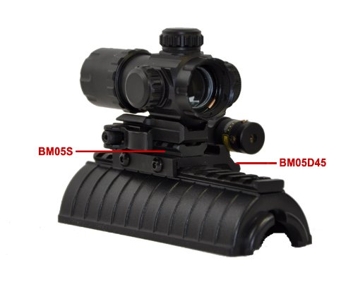 AIM SPORTS Dovetail to Weaver Base Mount