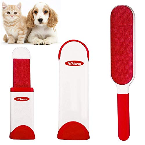 Uktunu Brosse Poils Animaux Pinceau a Charpie Brosses pour Animal Domestique Double-Face pour...