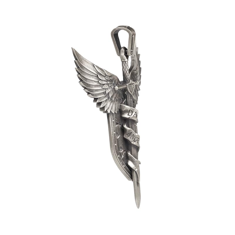 Starforged Lion El'Jonson Warhammer 40K Dark Angels Necklace Men's Space Marines Pendant Sterling Silver2