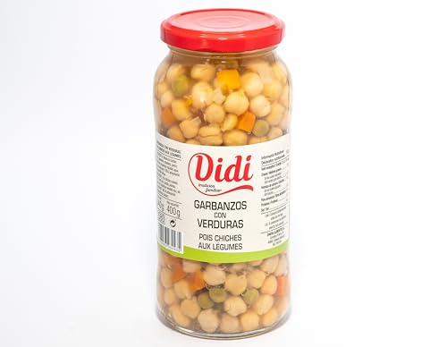 DIDI GARBANZOS CON VERDURAS TARRO 540GR