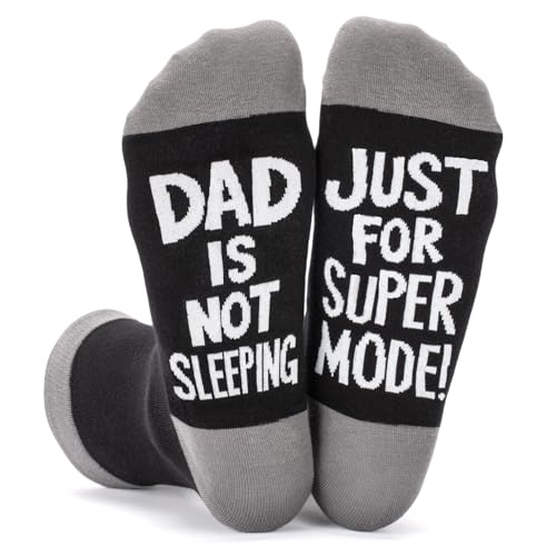 COZYMATE Novelty Father Socks for Men Funny Silly Socks for Dad - image 1