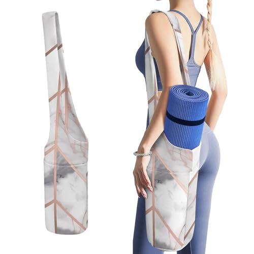 Sac de tapis de yoga grand volume en toile pour homme et femme