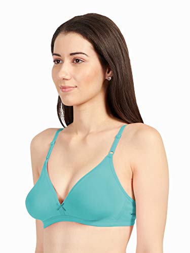 Image of SONARI Omania Womens Non-Padded Cotton Polyester Bras - Solid, Non-Wired, Medium Coverage, Hand Washable (Pack of 2)