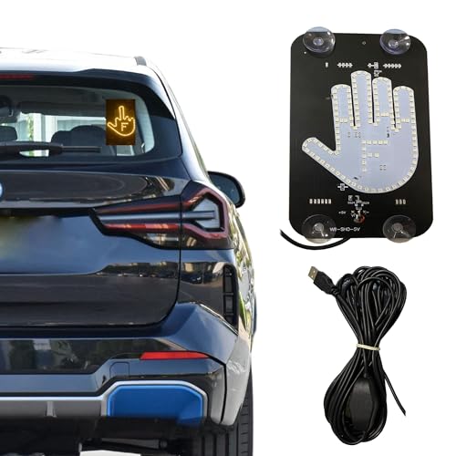 Lámpara LED dedo medio para auto y camión miniatura 3