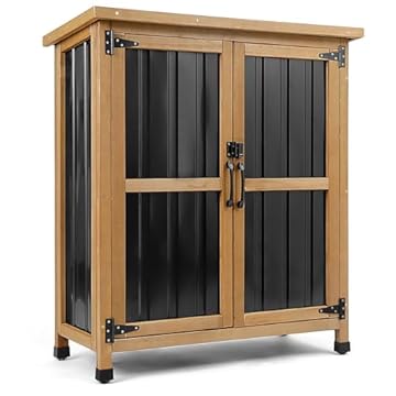 best garden tool organizers with lockable doors