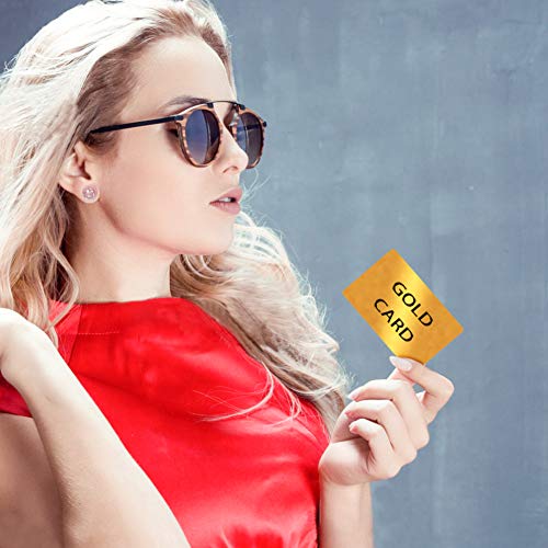 100Pcs Sublimation Metal Business Cards 3.4 X 2.1 X 0.01 Inch Blank Sublimation Metal Name Card For Color Uv Print (0.25Mm) #TOP6