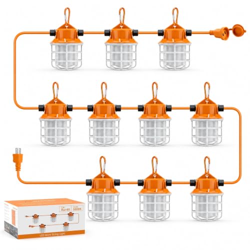 100FT Industrial String Lights