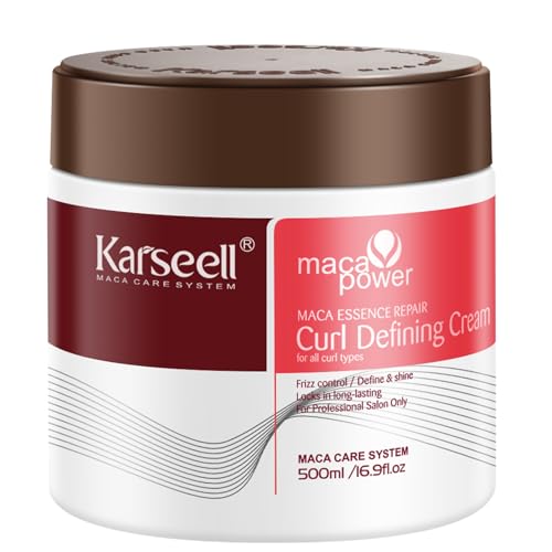 Karseell Curl Defining Cream for Wavy, Curly and Coily Hair,