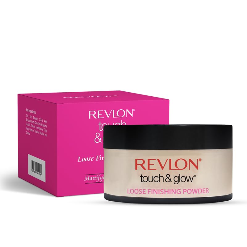 Touch & Glow Loose Finishing Powder - Light Medium-image-8