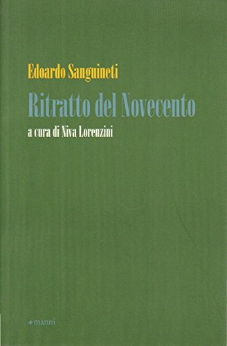 Editore: Manni Ritratto del Novecento