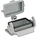 HARTING 09300100303 Product Range:HAN B Series, for USE with:HAN 10B Hoods & Inserts, Connector MOUNTING:Bulkhead Mount, Metal, Rectangular Shell Size:10B, Connector Body Material:Aluminium Body R