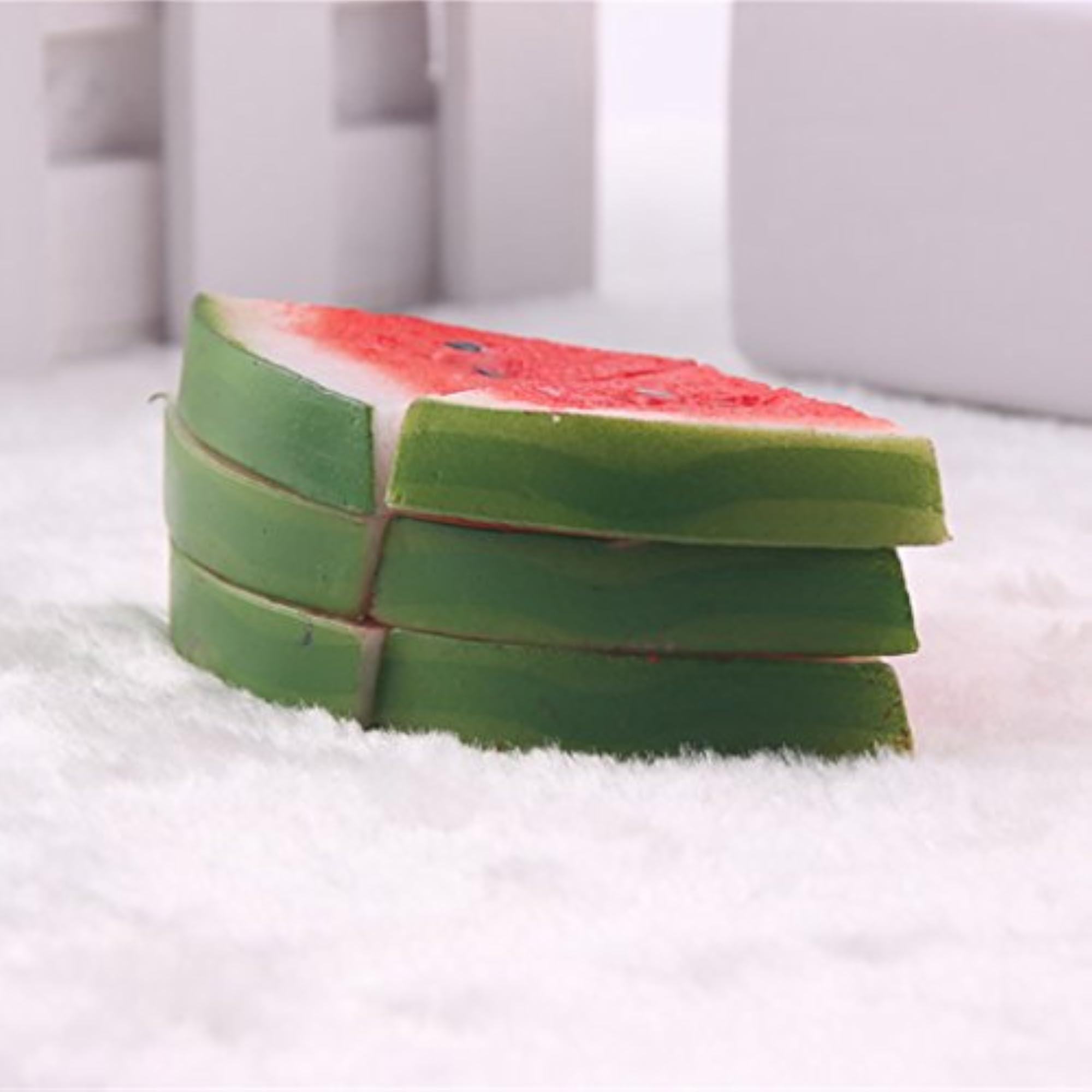 Artificial Fruits Desk Decorations Lifelike Realistic Slices