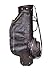 Wild Golf Clubs Cart Bag | Handmade to Order in Italy | Real Embossed Calf Leather in Crocodile Print | Golf Equipment & Accessories Luxury Bag (Dark Brown)