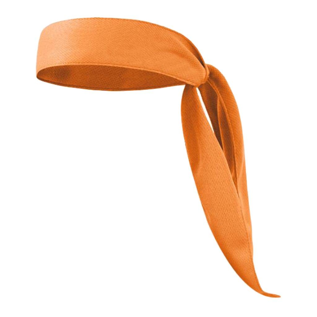 vistora men women sports headband tennis running fitness sweatband hairband orange |sporting goods | fitness, running & yoga | clothing & accessories | sweatbands