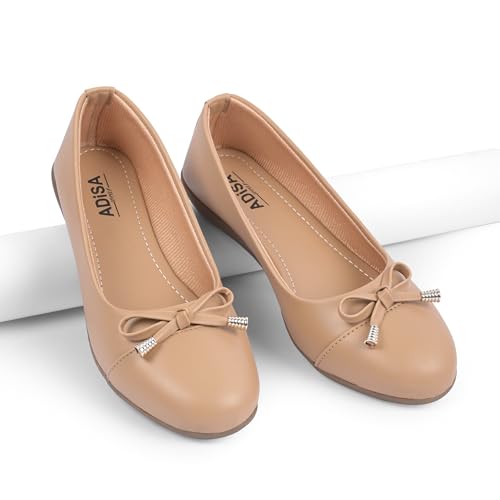Image of Women Girls Slip On Ballet Flats (WS1003)