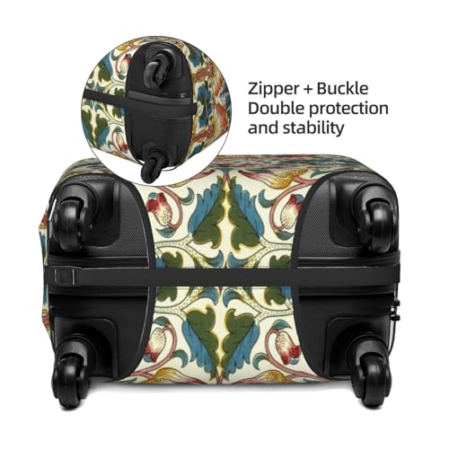 William Morris Lodden Luggage Cover With Reinforced Elastic Dustproof Travel Suitcase Protector4