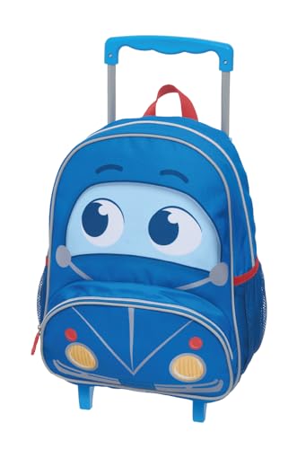 Mochila de Rodinhas Pack Me Mini Carro Little Blue Pacific