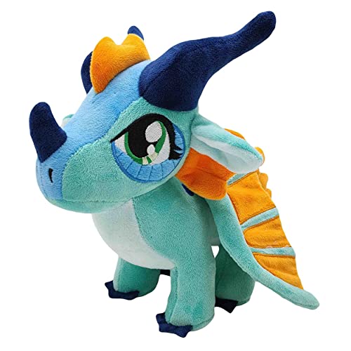 ITPZ Wings of Fire Dragon Plush Toy, Fire Dragon Pillow for Kids' Room Decor, Gift for Kids' Birthday & Holiday