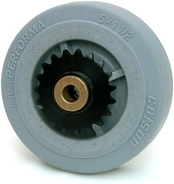 5-inch Drive Wheel with 19-Tooth Sprocket