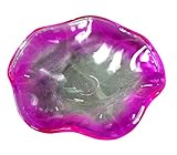 Glass Replacement Bowl 4 1/2' Diameter for Oil Warmer or Electric Tart Burner (Pink Clear)