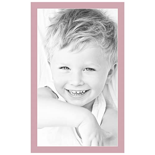 21x36 Soft Pink / Seashell Custom Mat for Picture Frame with 17x32 opening size (Mat Only, Frame NOT Included)