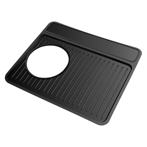 コーヒータンピングマット,防水コーヒーマシントップカバーマット - 熱耐性 ポータフィルター置き コーヒー愛好家・初心者向け 自宅・旅行・カフェ用 朝食・誕生日ギフト