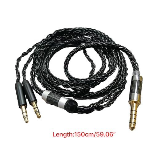 Câble casque 3,5 mm vers double 3,5 mm mâle résistant D7100