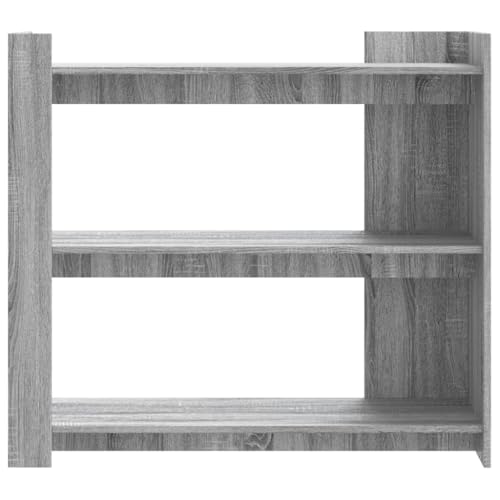 Mesa de pasillo estrecha gris Sonoma de 100 cm para salón 5