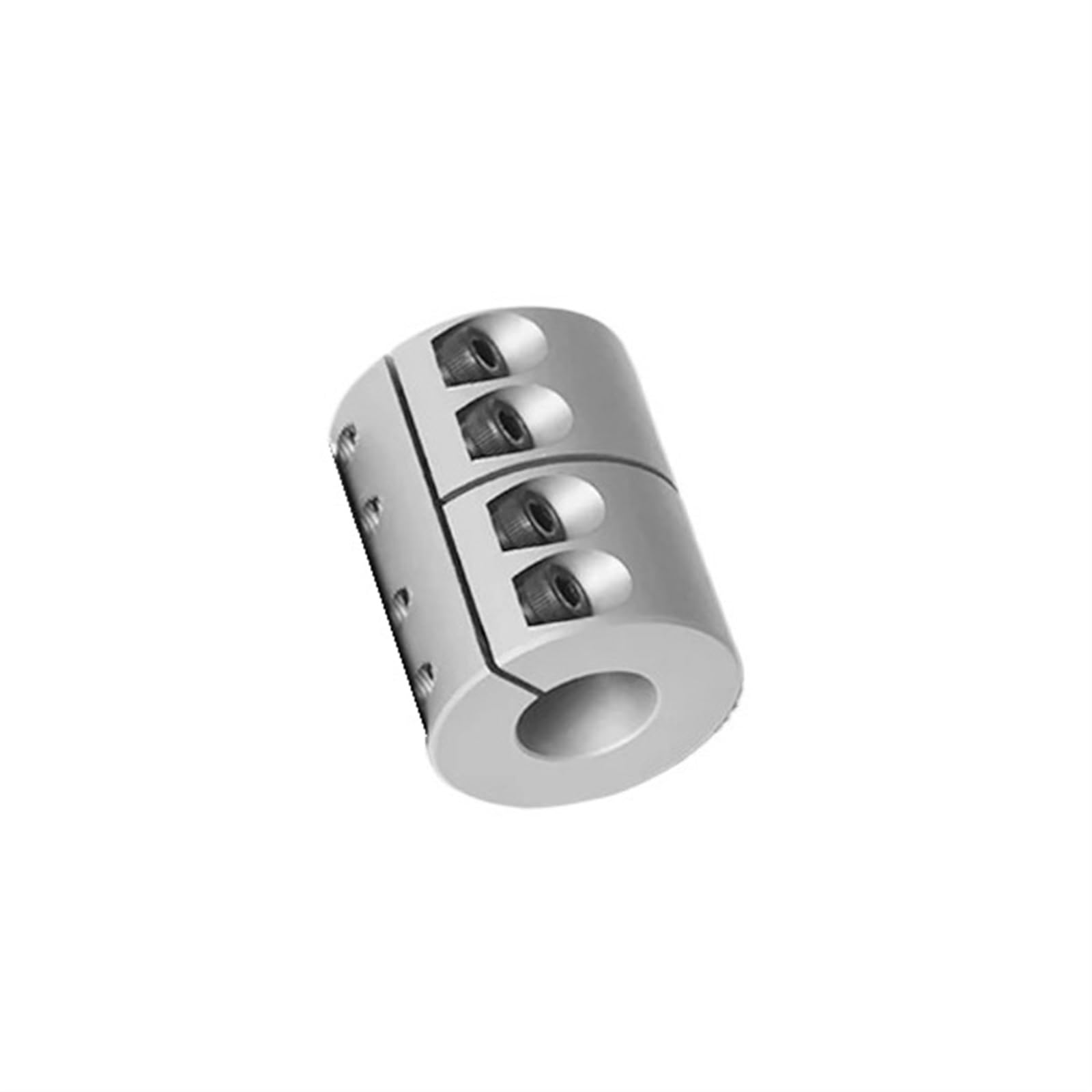 Machine à graver à couplage rigide de haute précision D40 L50, en alliage d'aluminium, moteur pas à pas, vis de coupleur d'arbre, 1 pièce Connecter joint(12mm to 17mm)