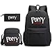 BKXFSUS Huggy Wugys Rucksack, Junge Mädchen Wurst Monster Puppe Umhängetasche + Student Rucksack + Bleistift Tasche 3 Stück Set 1-M