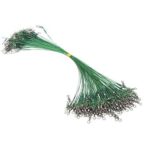 RiToEasysports Fishing Leaders de acero, 100 unidades miniatura 2