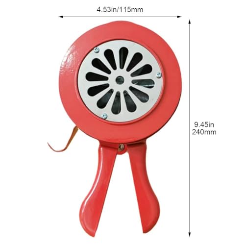 Sirène à commande manuelle pour alerte incendie sans électricité 110dB - 7