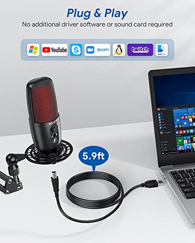 Tecurs MR02 Usb Microphone Condenser thumb #5