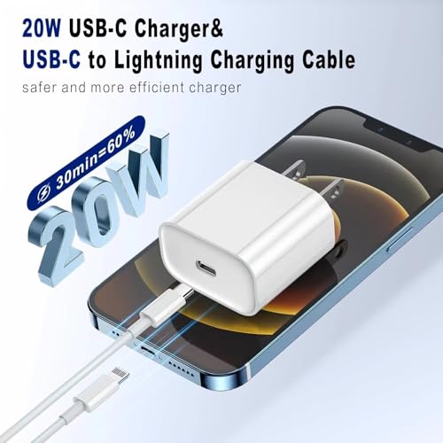 2-Pack 20W Fast Charging Block with 6FT Cable - 55% Off - Image 6