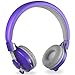 LilGadgets Untangled PRO Kids Premium Wireless Bluetooth Headphones with SharePort (Children) - Purple