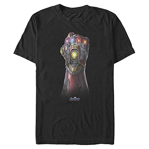 T-shirt Marvel Gant de Fer homme fini les impressions qui s'effacent