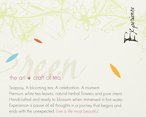 Teaposy Medley (Variety Of 6 Jasmine Scented Silver Needle White Blooming Teas With Herbal Flowers) #TOP3