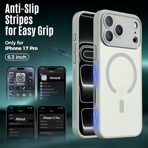 Image of Symcele Designed for iPhone 17 Pro Case, Calke Green