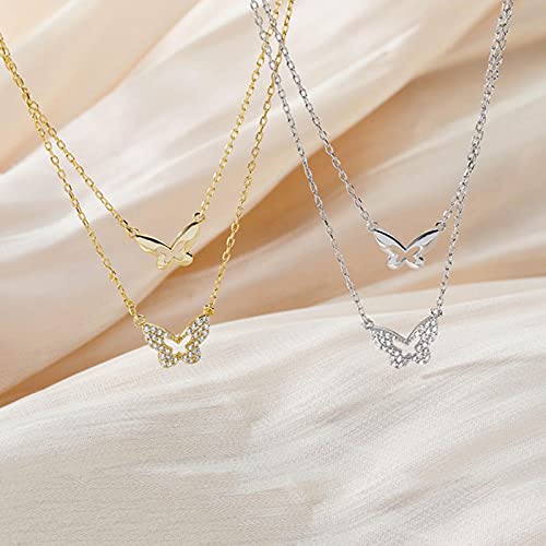 Collier papillon en argent 925 le cadeau d'anniversaire idéal - 4