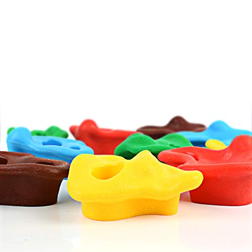 Topnew 25Pcs Rock Climbing Holds For Kids, Large Climbing Holds For Play Set, Swingset - Adult Rock Wall Holds With Mounting Hardware For Indoor Outdoor Rock Climbing Wall #TOP2