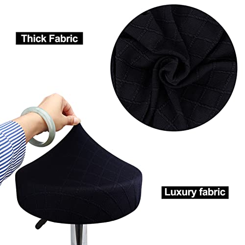 HuaLiSiJi Stool Covers Round 30-40cm/12-15.7" Round Bar Stool Covers - Image 3