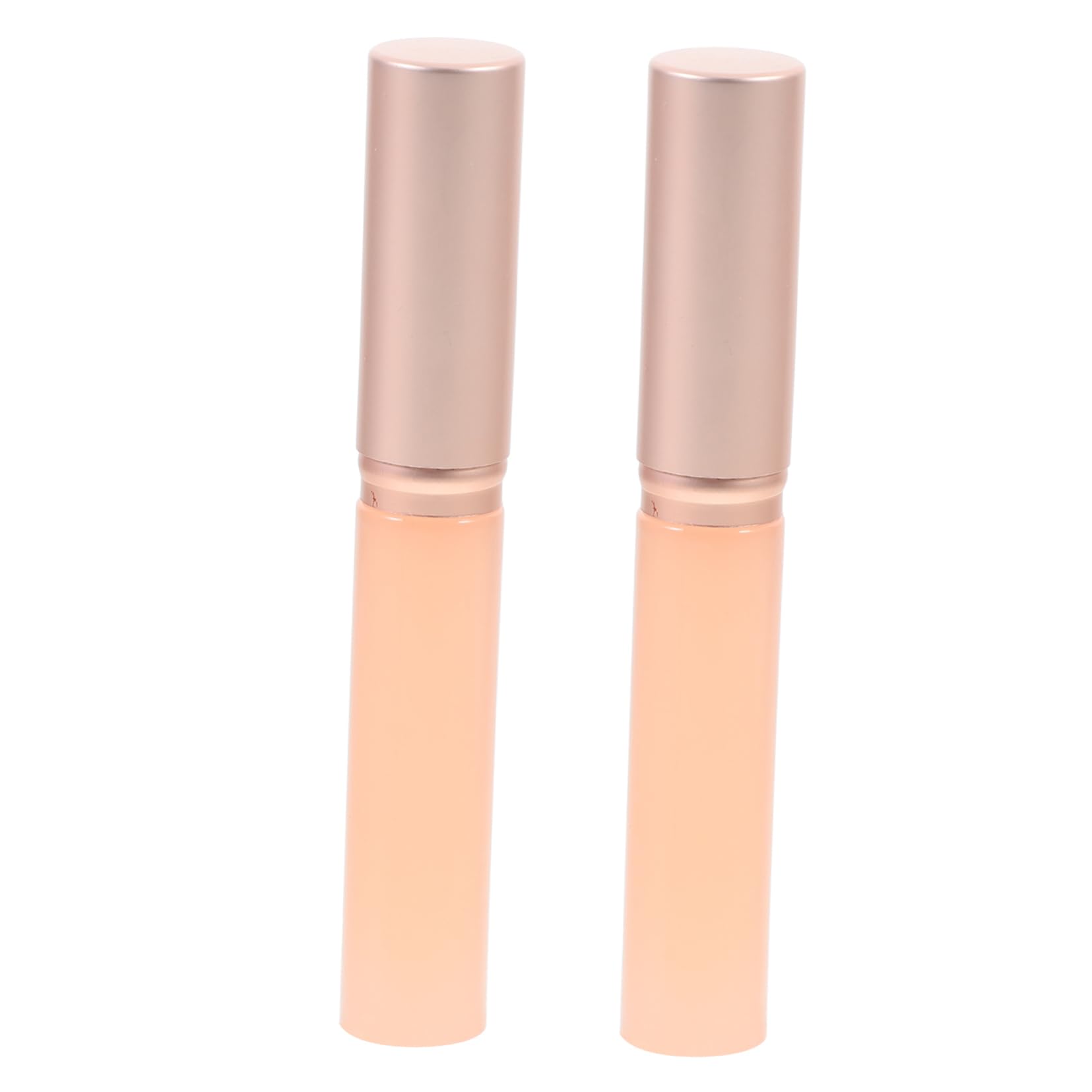 FOYTOKI Silicone Lip Brush Set 2 Pack Makeup Applicator for Lipstick Easy to Carry Lip Gloss w