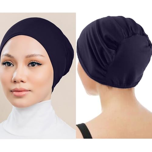 Schlafmütze aus Baumwolle und Bambus - Die Ideale Chemo Kopfbedeckung bei Haarausfall durch Chemotherapie - Soft Caps Beanie Mütze