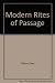 Witchcraft Today, Book Two: Rites of Passage (Bk.2)