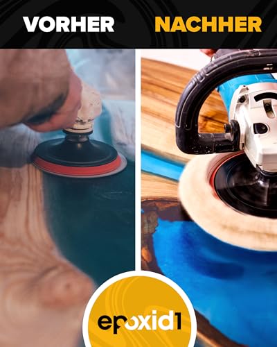 epoxid1® Polierpaste Epoxidharz | 250ml | Hochglanz-Finish | Microperl-Technologie | Politur für Epoxidharz, Resin & Kunststoff