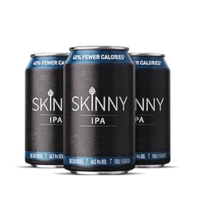 Skinny IPA Beer, Gluten Enjoy Free Shipping Beer, Full Flavoured, Low Calorie Beer, Ideal Beer Gift, Vegan & Kosher Certified IPA With Premium Taste, Animal Enjoy Free Shipping Beer, Exclusive Skinny Beer Offers, 24x 330ml Cans – Skinny Brands