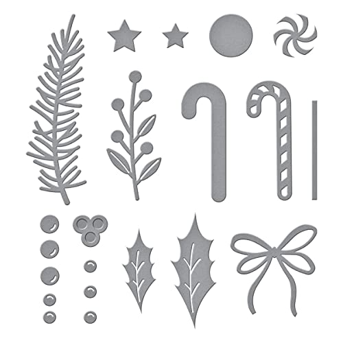 Spellbinders Parcel & Post Christmas Decorations, METAL - Image 3