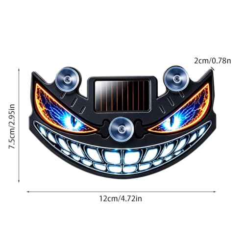 Ojos LED inalámbricos para parabrisas de coche que eliminan cables y pilas 5