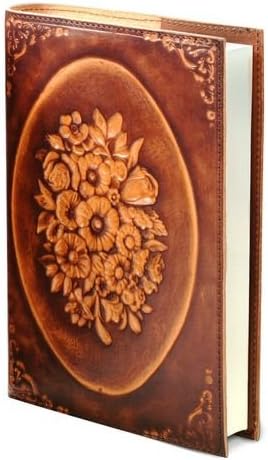 Brown Color with Floral Engraving (Size 5" x 8")