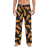 Pizza Mens Pajama Pants Funny Men Pajamas Bottoms Lounge Pants With Pockets